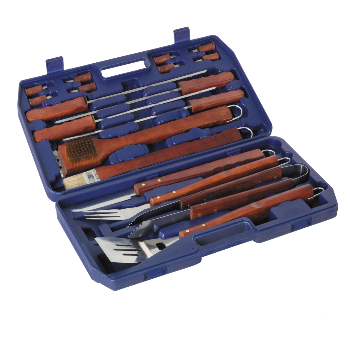 18PC BBQ TOOL KIT IN CASE