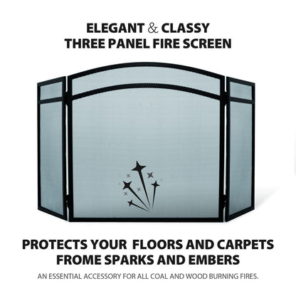 Classic 3 Panel Firescreen